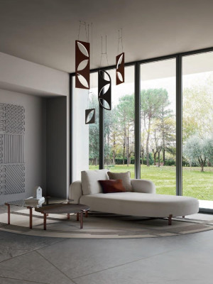 Chaiselounge Muebles de Bizzotto Lounge Muebles italianos Tumbona Sofá Relax Nuevo