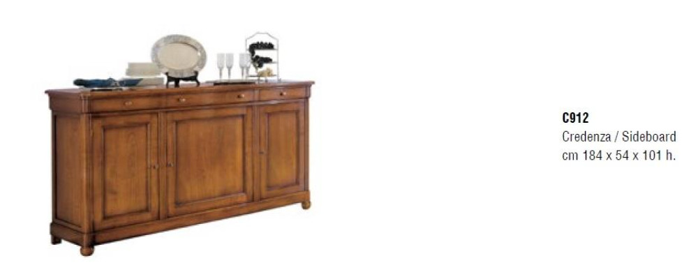 Cómodas Armarios de madera Credenza Muebles Cómoda Aparador Armario Clásico nuevo