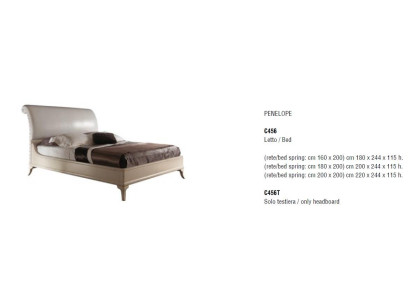 Cama doble muebles cama Italia Bizzotto camas tapizadas lujo dormitorio cama