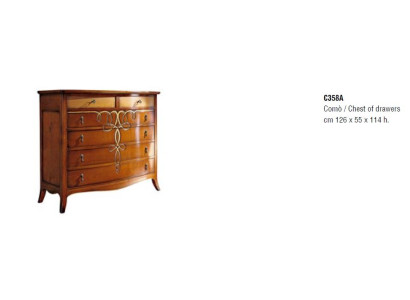 Armario alto Cómoda Aparador Armarios Muebles Mobiliario italiano macizo