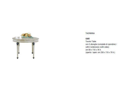 Mesas de madera maciza de muebles italianos para el comedor mesa de comedor muebles decoración
