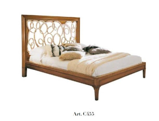 Camas Dormitorio Madera Moderno Marco de cama Nuevo Cama Tapizada Diseño Lujo Doble