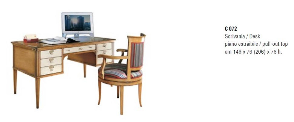 Mesas de madera maciza, escritorio secreter italiano, escritorio antiguo inglés.