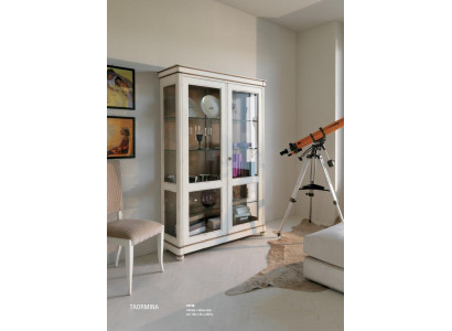 Vitrina de vidrio Comoda del salón Vitrina Comoda del comedor Muebles de madera