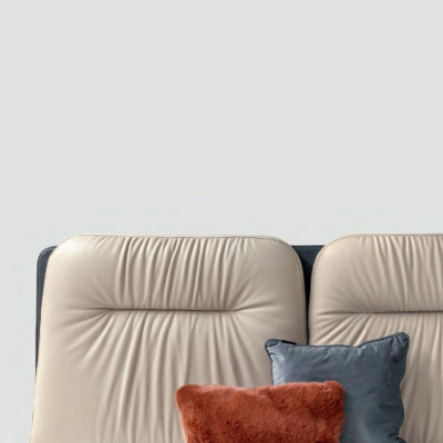 Cama muebles cama doble madera natural dormitorio muebles diseño camas Italia lujo