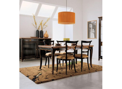 Diseño de mesa Tablas de madera Comedor Sala de estar Comedor clásico Madera maciza