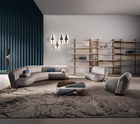 Sillón Muebles de sala Silla de diseño Sillas Bizzotto Silla italiana nueva