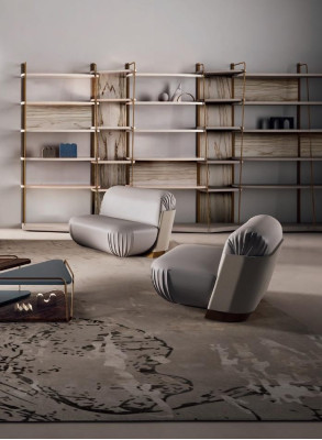 Sillón Muebles de sala Silla de diseño Sillas Bizzotto Silla italiana nueva