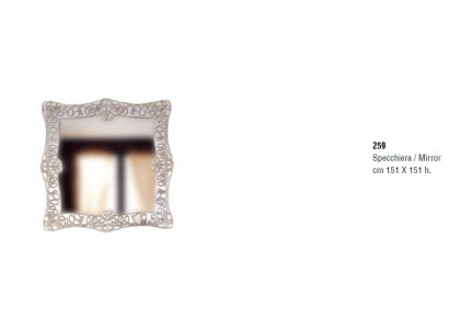 Espejo de diseño clásico italiano de madera dorada para muebles de espejo de pared, nuevo.