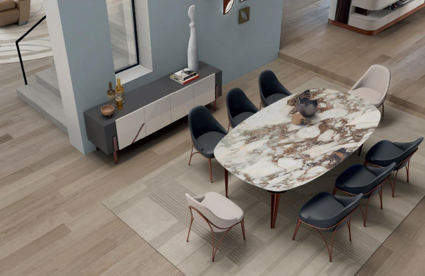 Mesa de comedor mesa de comedor diseño de mesa de muebles italianos mesa de cocina mesas Bizzotto