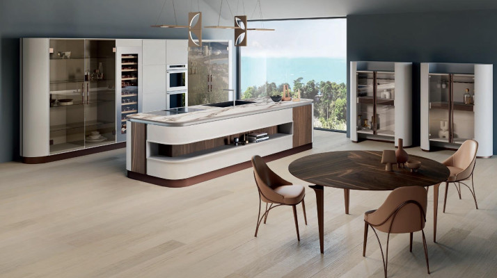 Mesa de comedor diseño muebles italianos mesa de comedor mesa de cocina Bizzotto Nuevo