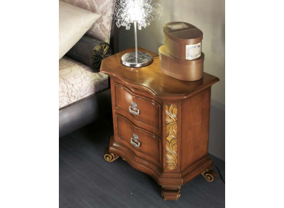 Diseño de mesita de noche, mesa auxiliar, dormitorio, madera, consolas de lujo, nuevo.