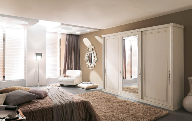 Espejo plegable clásico Mesa de maquillaje Espejo diseñador de muebles italianos 286