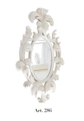 Espejo plegable clásico Mesa de maquillaje Espejo diseñador de muebles italianos 286
