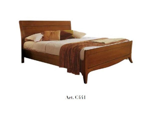 Cama doble Lujo Cama Camas de madera Estructura de cama Marco de cama Marrón Diseño Clásico