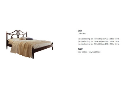 Cama doble doble muebles Bizzotto cama diseño dormitorio camas italianas