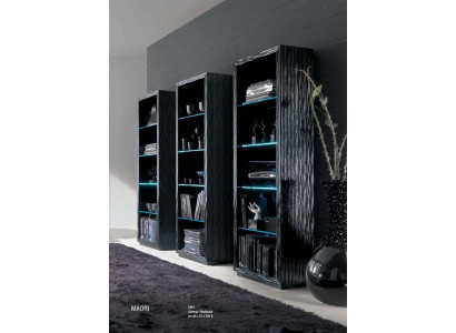 Sala de estar Armarios Estantes Librería Sistema de armario Muebles Diseño Pared divisoria Estante