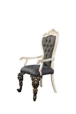 Clásica silla 1x Sillón de comedor Lounge Club con reposabrazos de lujo nuevo