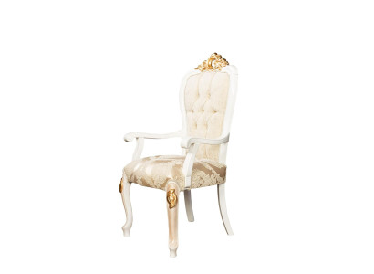 Sillas Sala de estar Comedor Sillón Silla tapizada con apoyabrazos Sillón de lujo Nuevo