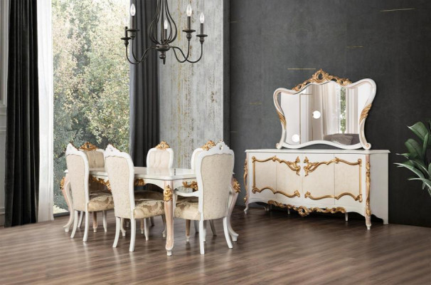 Sillas Sala de estar Comedor Sillón Silla tapizada con apoyabrazos Sillón de lujo Nuevo