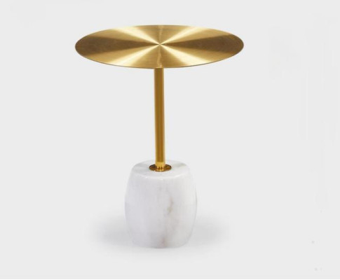 Mesa auxiliar blanca Mesa de centro Mesa de diseñador Mesa de sala Mesas nuevas