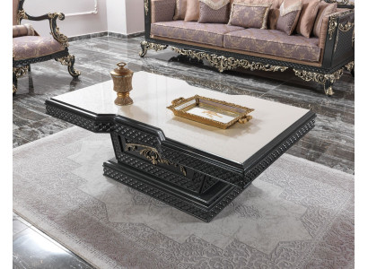 Mesa de centro Mesa auxiliar Consola Gris Madera Mesa