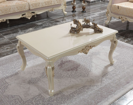 Mesa de centro mesa auxiliar de sala de estar mesa auxiliar consola madera beige mesa