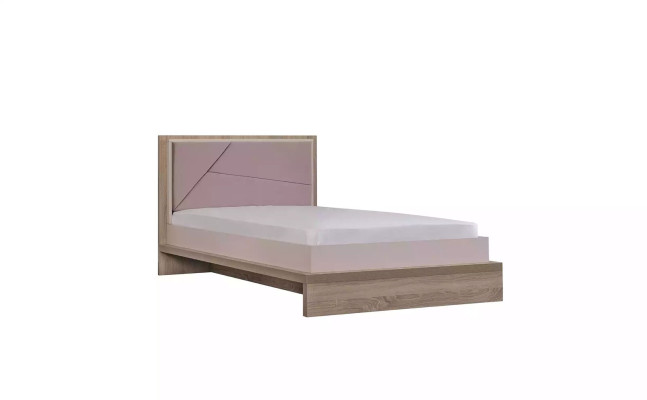 Marco de la cama Cama infantil Muebles infantiles Cama de madera Rosa Habitación infantil Moderna