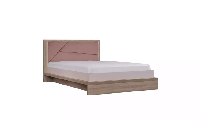 Marco de la cama Cama infantil Muebles infantiles Cama de madera Rosa Habitación infantil Moderna