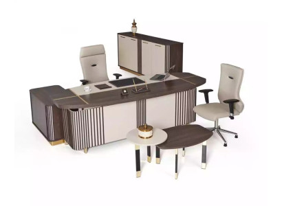 Moderno mobiliario de oficina de diseño de muebles de oficina modernos de 3 piezas.