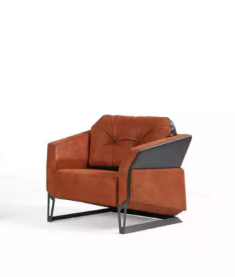 Moderno juego de sofás Muebles de oficina Tres plazas Sillón de oficina Textil