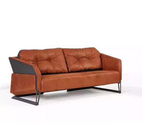 Moderno juego de sofás Muebles de oficina Tres plazas Sillón de oficina Textil