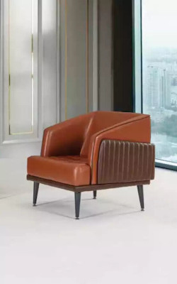 Conjunto de oficina de lujo de tres plazas, conjunto de muebles de tela de la sala de estar de la oficina.