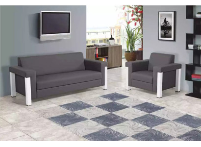 Mobiliario de oficina Estudio de trabajo Conjunto de muebles de oficina de diseñador 3+1 piezas 2 partes