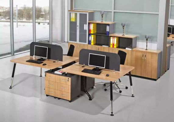 Gran escritorio de lujo muebles de oficina para jefe escritorio de computadora de diseño