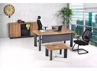 Mobiliario de oficina Escritorio Colección de muebles de oficina Mesa Armario Oficina 3 piezas