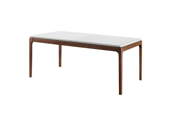 Mesa de comedor exclusiva de diseñador Muebles modernos en comedor Diseño blanco