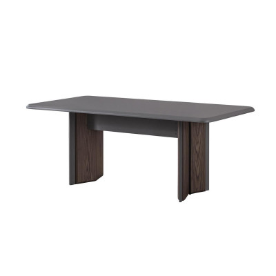 Mesa de comedor de diseño Muebles modernos en gris exclusivos novedosos
