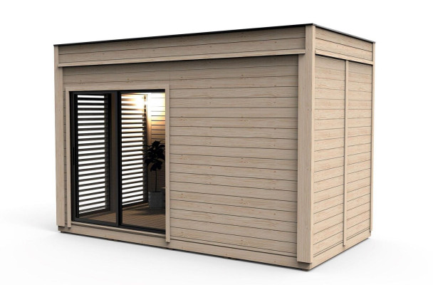 Sauna de madera Sauna seca de madera Woodpro Sauna de jardín Sauna de madera exterior Cabaña de saunas