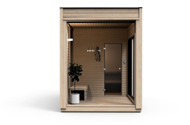 Sauna de madera Sauna seca de madera Woodpro Sauna de jardín Sauna de madera exterior Cabaña de saunas