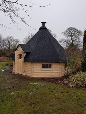 Cabaña de barbacoa Kot de barbacoa Cabaña de barbacoa Casa de parrilla finlandesa Casa de parrilla