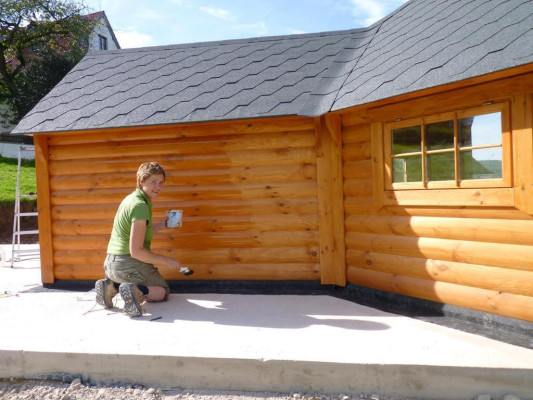 Cabaña de barbacoa Casa finlandesa Pabellón de barbacoa Cabaña de barbacoa Barbacoas Cabaña de parrilla Kota