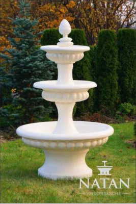 Fuente ornamental Escultura de fuente Decoración de fuente Jardín Fuente Estanque Nuevo 186 cm