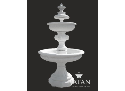 Fuente ornamental Escultura de fuente Decoración de jardín Fuente NEPTUNO