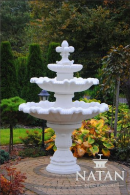 Fuente ornamental Escultura Fuente Decoración Jardín Fuente Estanque 187 cm Nuevo