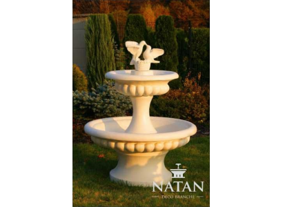 Fuente decorativa escultura 138cm fuente decoración jardín fuente estanque nueva
