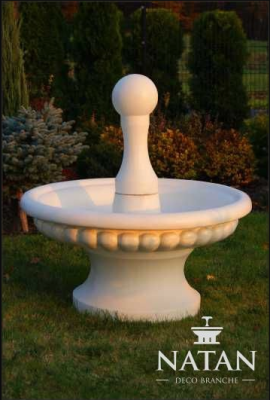 Fuente decorativa escultura fuente decoración jardín estanque 129cm nuevo.