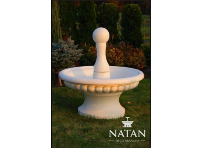 Fuente decorativa escultura fuente decoración jardín estanque 129cm nuevo.