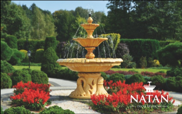 Fuente decorativa escultura fuente decoración jardín fuente ITALIA nueva