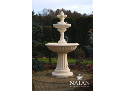 Fuente ornamental 171cm escultura fuente decoración jardín estanque nueva